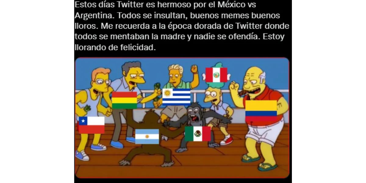 Los memes en la previa del partido de Argentina-México