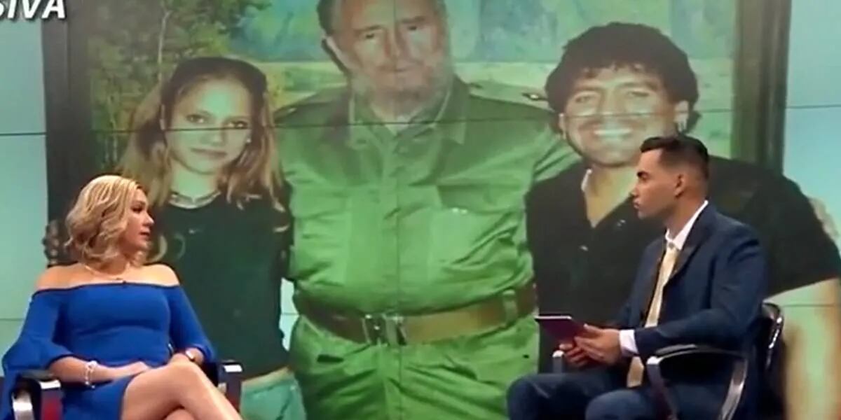 Mavys Álvarez reveló detalles de la reunión con Fidel Castro y Diego Maradona: “Me pasó el brazo por encima”