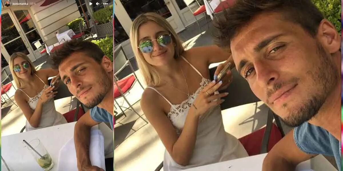 El novio futbolista de Morena Beltrán publicó la primera foto juntos tras blanquear su relación