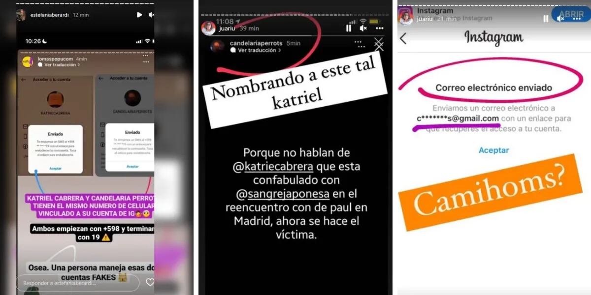 Acusan a Camila Homs de "ensuciar" el noviazgo de Rodrigo de Paul con Tini a través de un engaño virtual: “No existe”