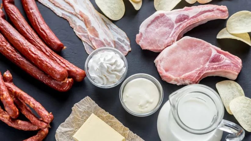 Reducir la ingesta de manteca, queso y carnes rojas evita las enfermedades del corazón