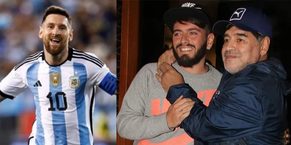 Diego Maradona Jr. se hartó de que comparen a Lionel Messi con su papá: “No entienden de fútbol”
