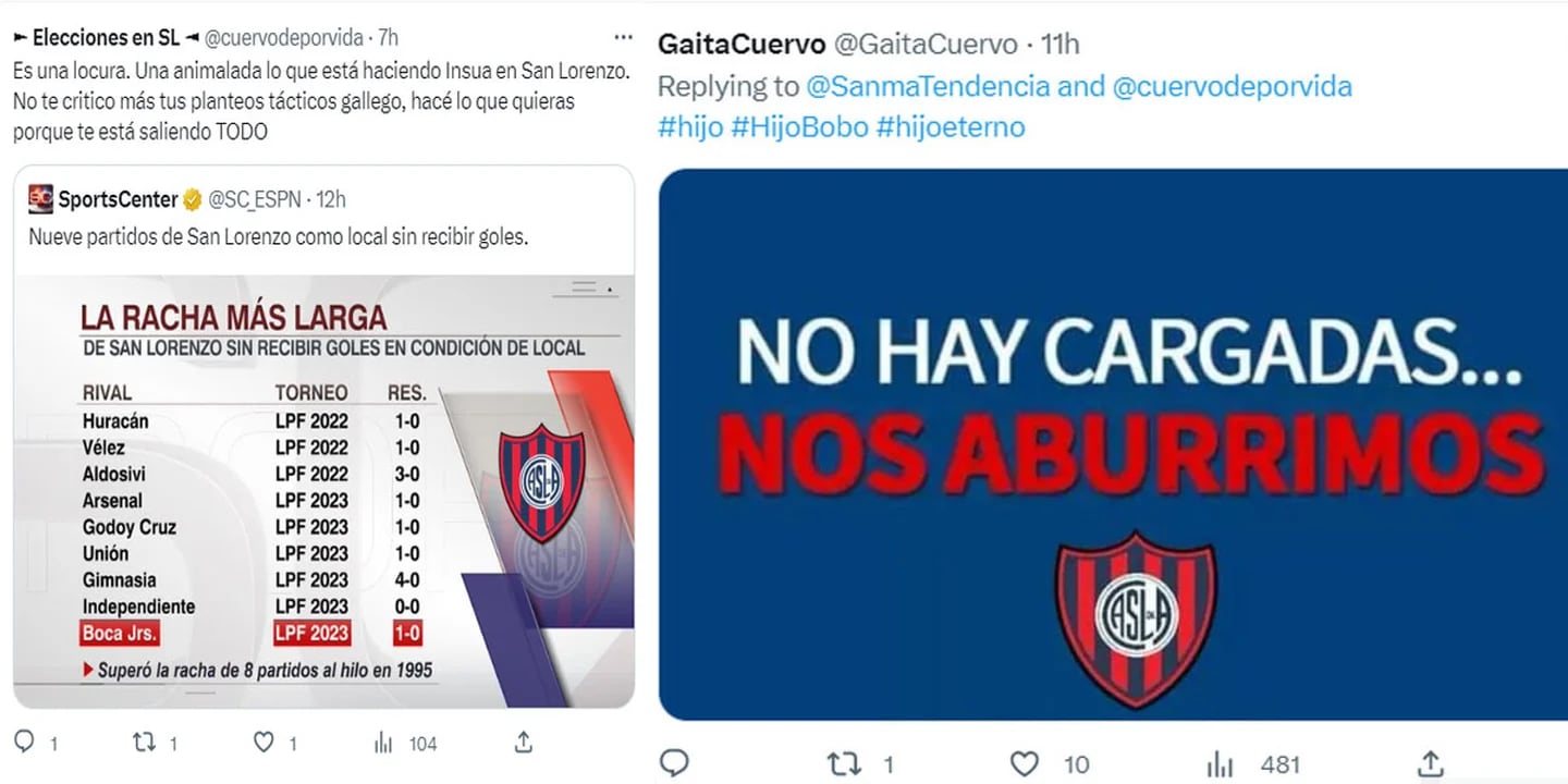 El demoledor tuit de San Lorenzo cargando a Boca tras la victoria en el clásico: "PAPÁ"