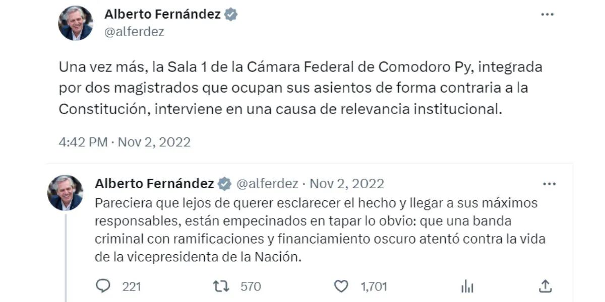 Declararon a Alberto Fernández en rebeldía por no presentarse a declarar en una demanda en su contra