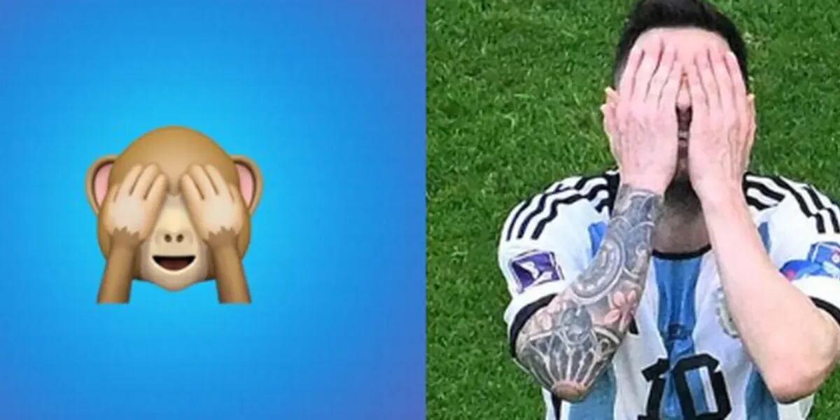 Compararon las expresiones de Lionel Messi con los emojis de WhatsApp y se volvió viral: “Messimoji”