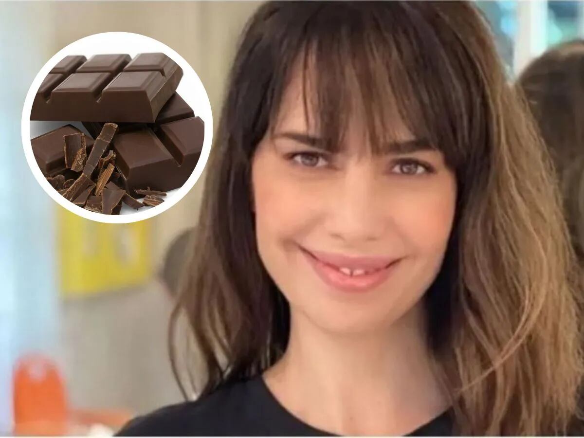 Romina Pereiro rompió el mito de que el chocolate saca granitos: “Mucho procesado”