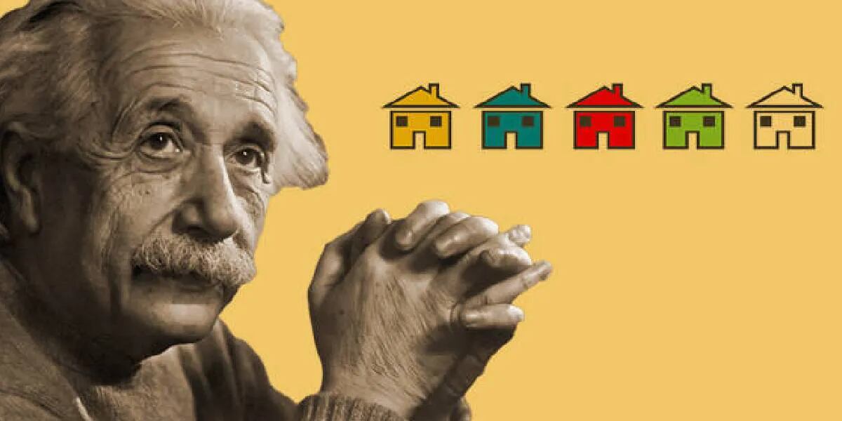 Reto viral: El acertijo de Albert Einstein que solo el 2% de la población puede descifrar