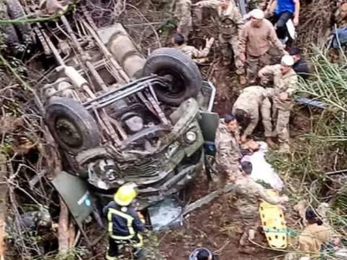 La dramática hipótesis sobre el brutal accidente del camión del Ejército que dejó cuatro soldados muertos
