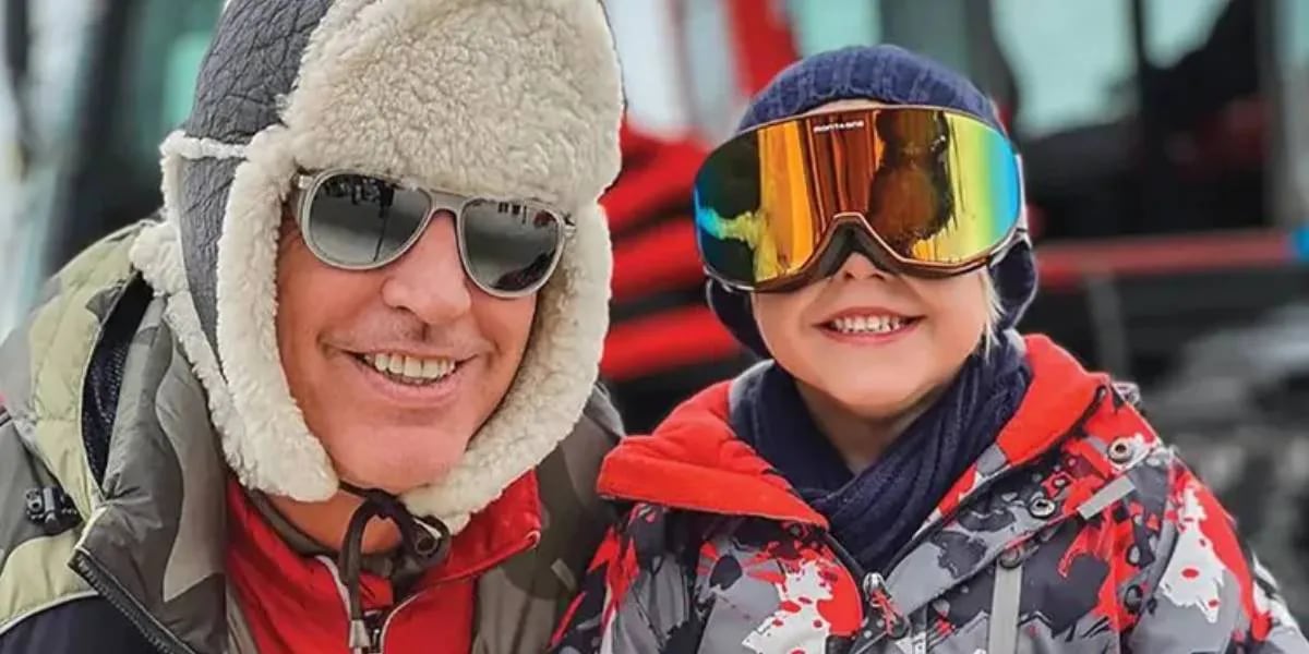 Marley mostró cómo Mirko aprendió a esquiar en Mendoza: “Me subían con oruga”