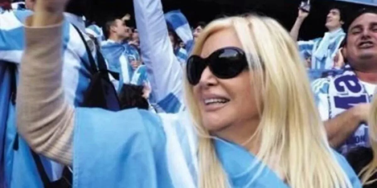 La especial cartera de Susana Giménez para alentar a Argentina en el Mundial Qatar 2022