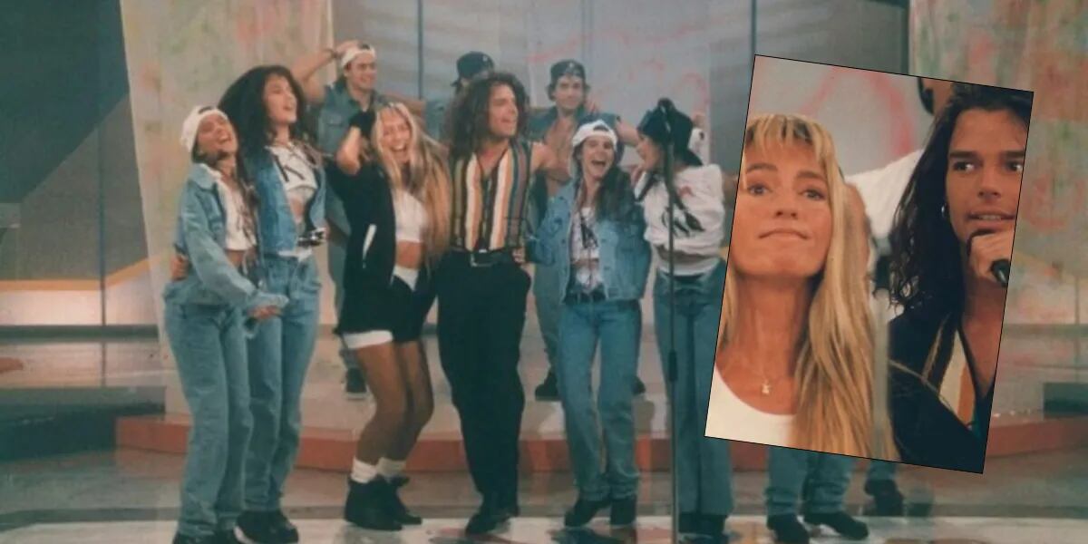 Cris Morena publicó una foto retro con Ricky Martin y despertó todo tipo de reacciones: pelo largo y look de los 90
