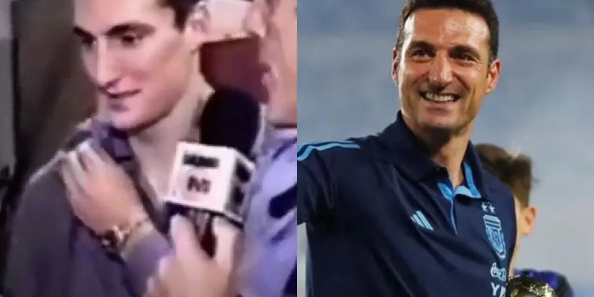 Se filtró un video de Lionel Scaloni donde confesó de qué club argentino es fanático: “Mi abuelo me hizo hincha”