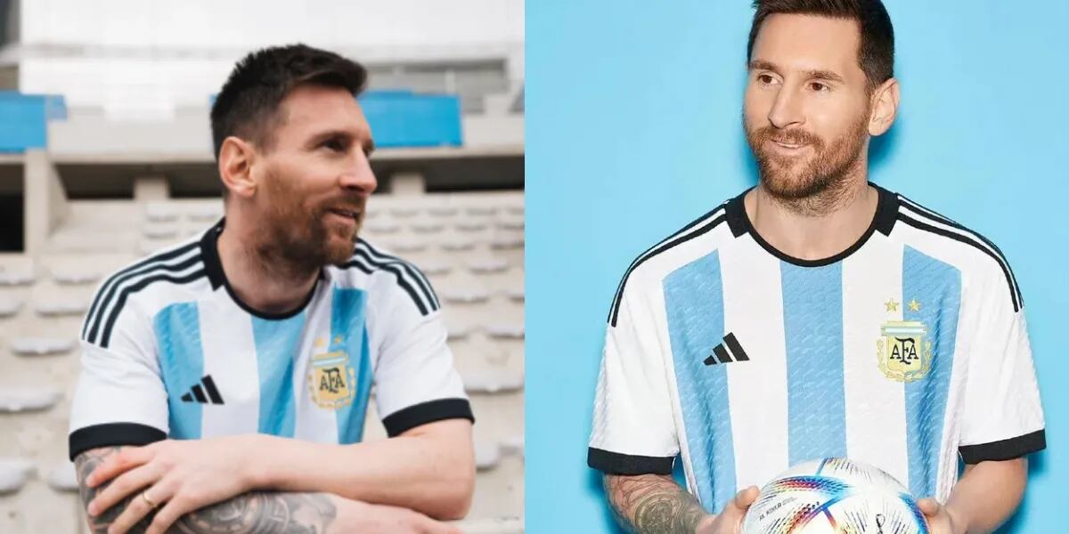 Lionel Messi se mostró contento con la nueva camiseta de la selección argentina: “Me encanta el diseño”