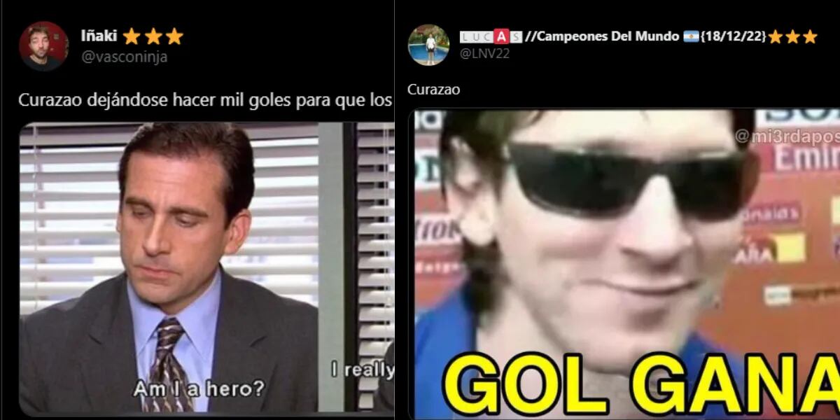 Argentina goleó a Curazao 7 a 0 y los memes no tuvieron piedad: “Ayudame, loco”