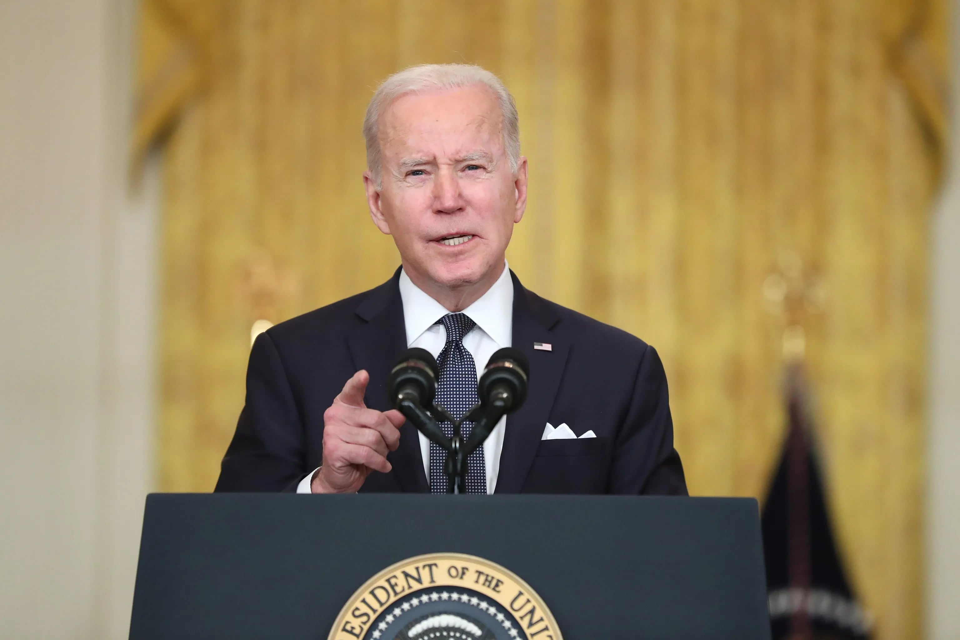 Joe Biden criticó duramente los nuevos bombardeos de las tropas rusas a Ucrania: “Es más de su barbarie”