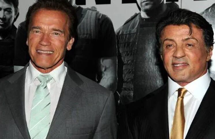 Cuando Arnold Schwarzenegger y Sylvester Stallone eran enemigos íntimos