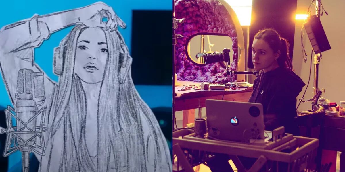Quién es Julia Conde, la joven de Ramos Mejía que hizo la animación del video de Shakira y Bizarrap: “Me gustaría hacer una película”