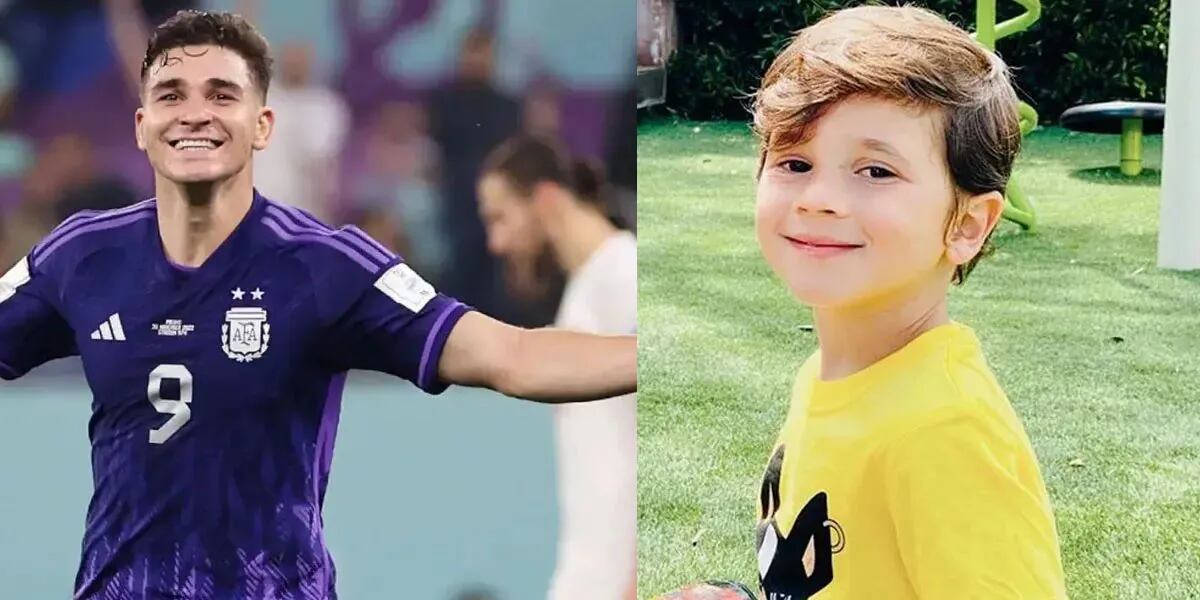 Julian y Mateo Messi