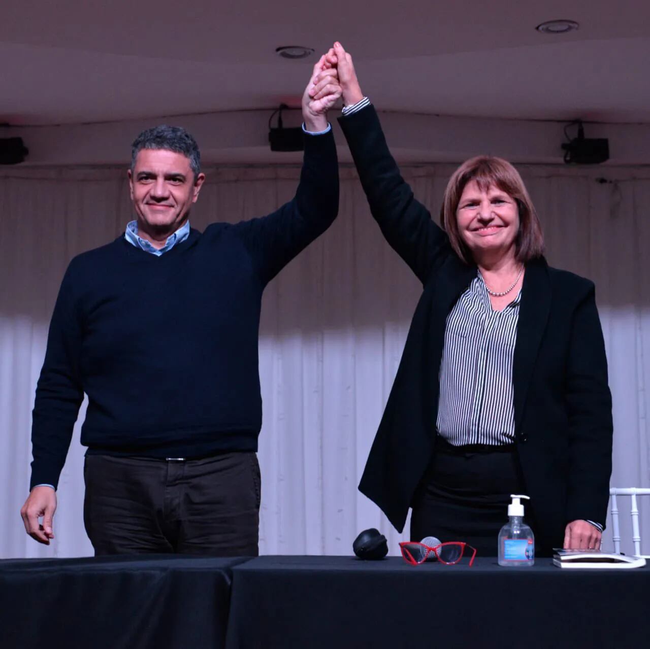 Patricia Bullrich felicitó a Jorge Macri por su candidatura en la Ciudad: “Eras vos”