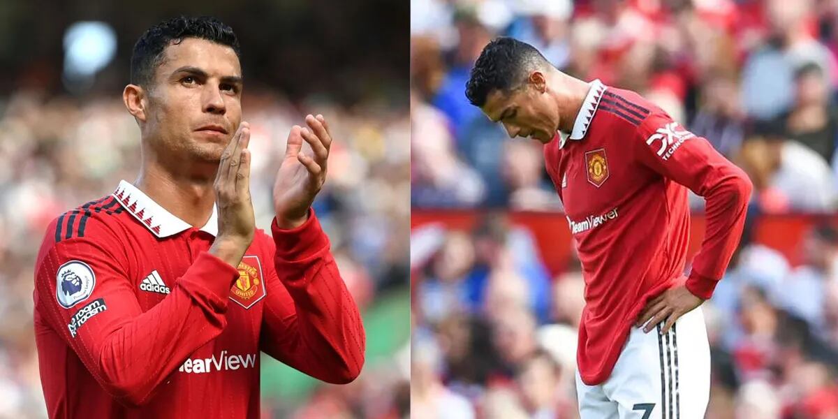 Cristiano Ronaldo suplente ante Brighton y así fue su reacción