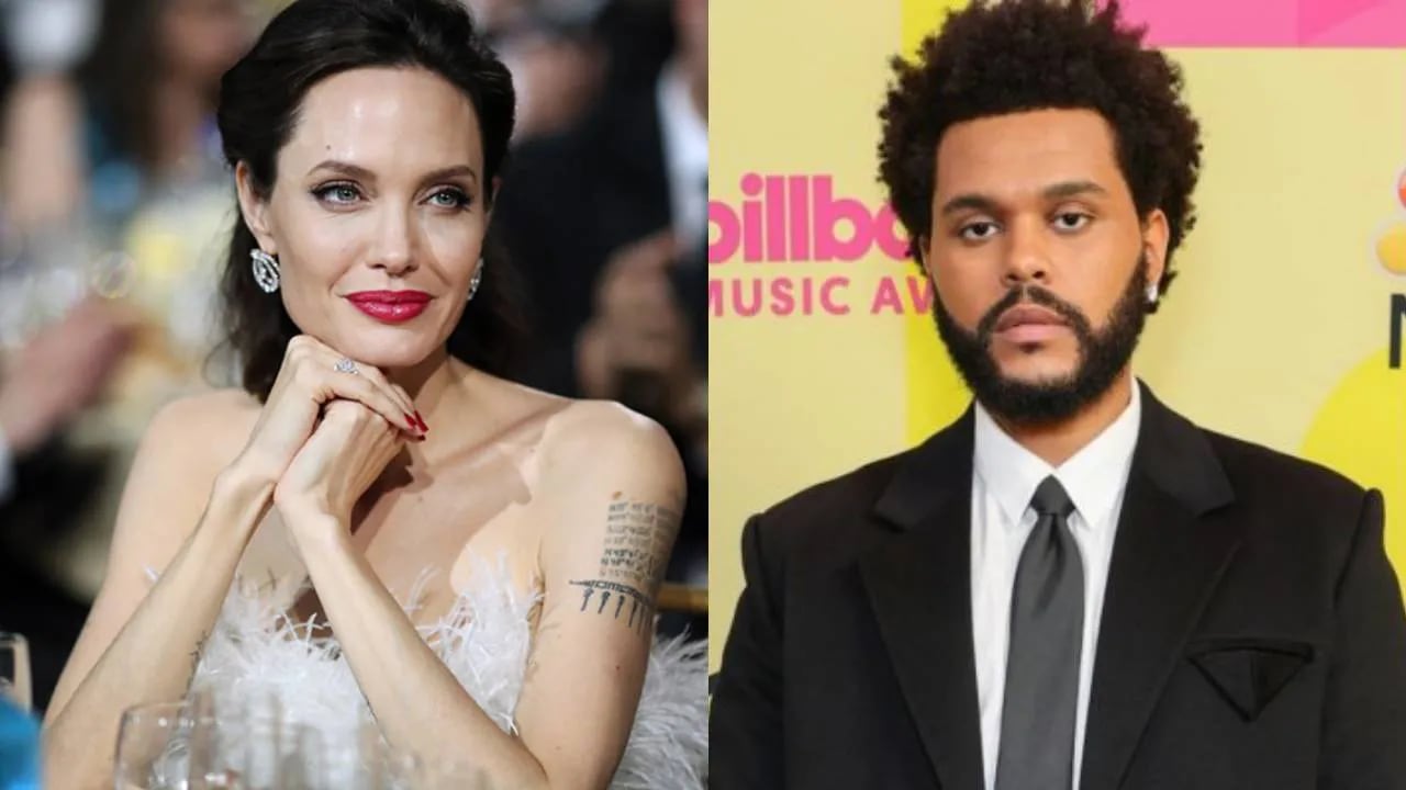Angelina Jolie tuvo una cena “romántica” con The Weeknd