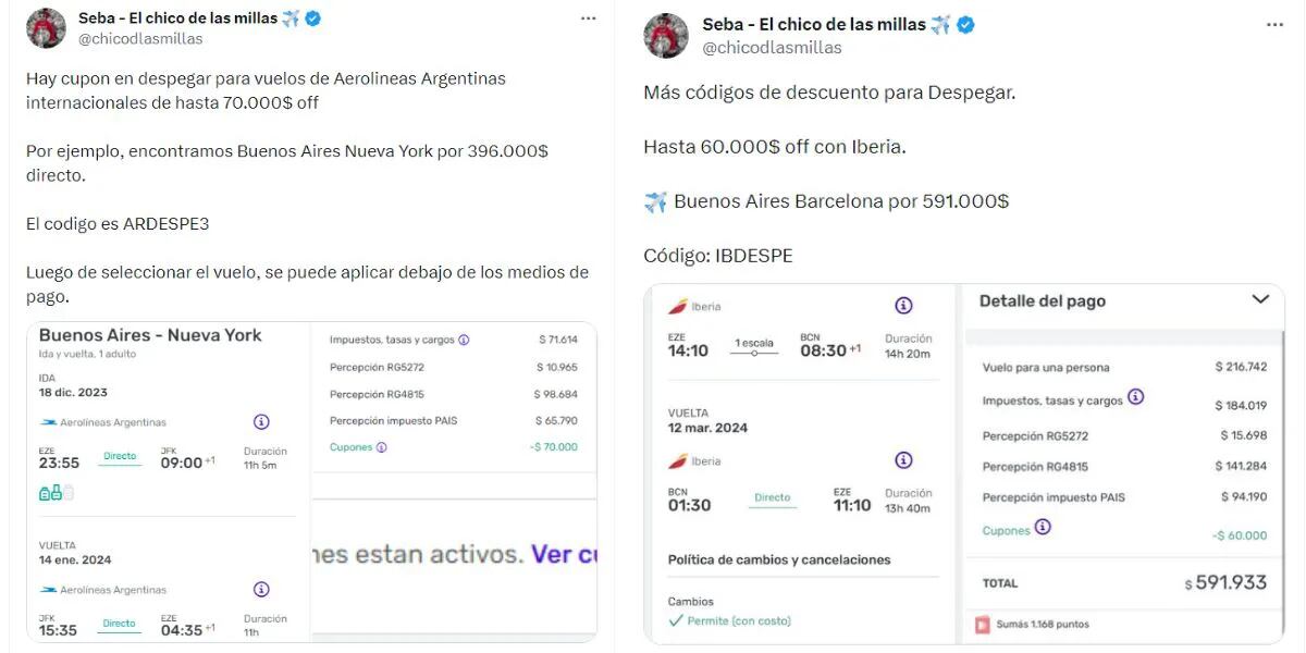 Descuento de hasta $70.000 en vuelos de Aerolíneas Argentinas: cómo acceder y hasta cuándo dura la promoción