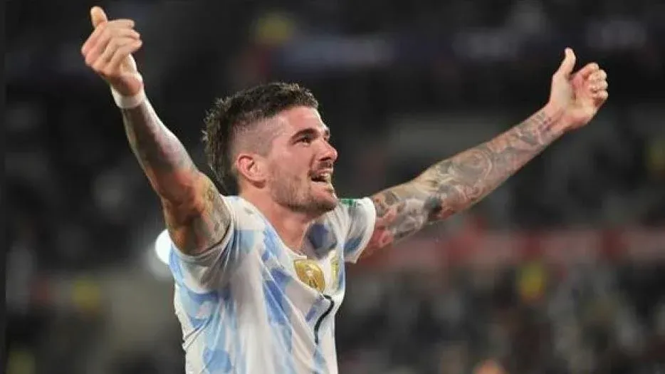 Rodrigo de Paul confesó que tiene un tatuaje grupal con compañeros de la Selección Argentina