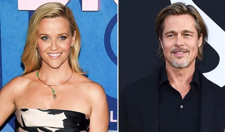 Reese Witherspoon “piropeó” a Brad Pitt en una sensual foto y las redes estallaron
