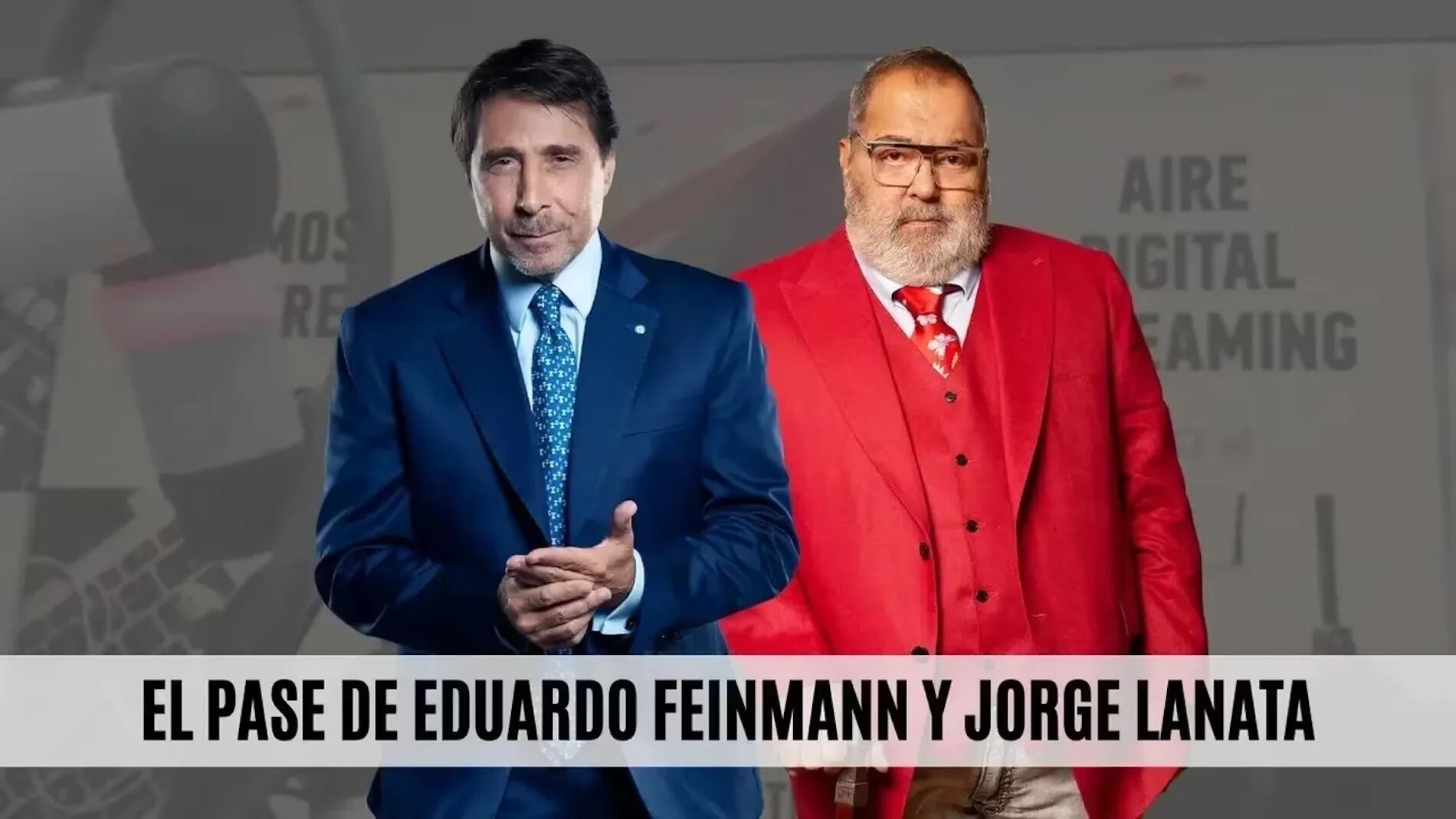 El regreso de Jorge Lanata a El Pase con Eduardo Feinmann: “Quiéranse, no pierdan el tiempo”