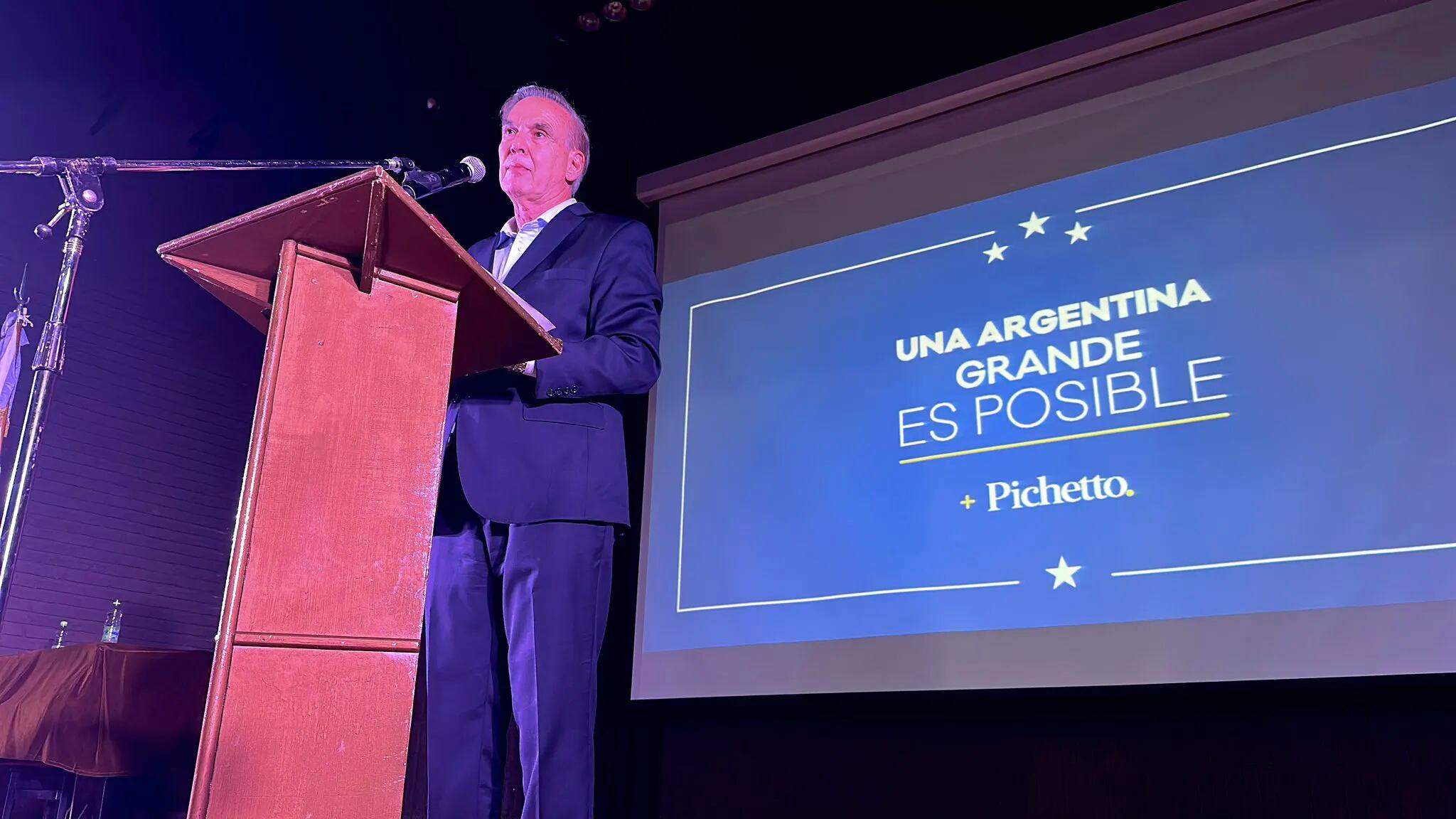 Pichetto confirmó su precandidatura a presidente