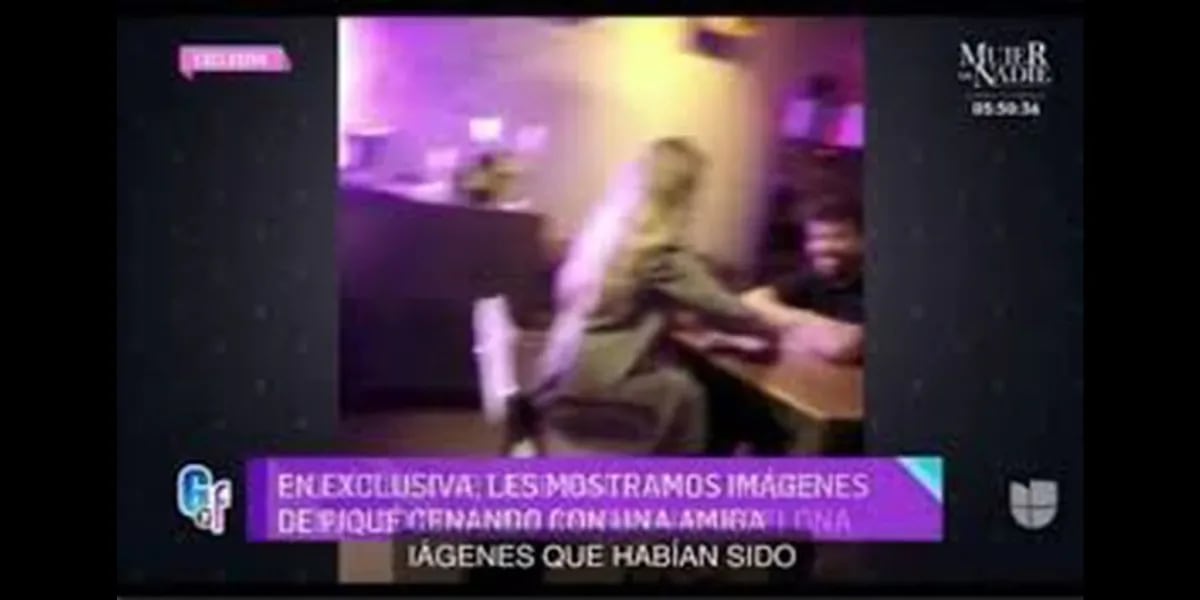 Se filtró la primera foto de Gerard Piqué con su nueva novia y Shakira mordió el polvo