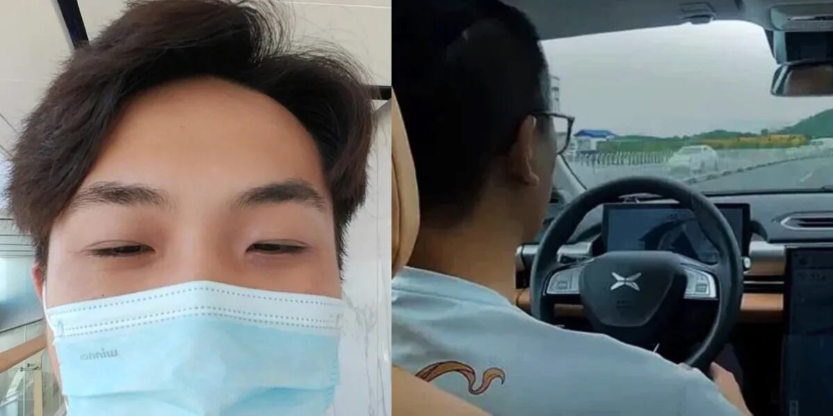 Polémica en China por el detector de sueño en autos que considera dormidos a conductores con “ojos pequeños”