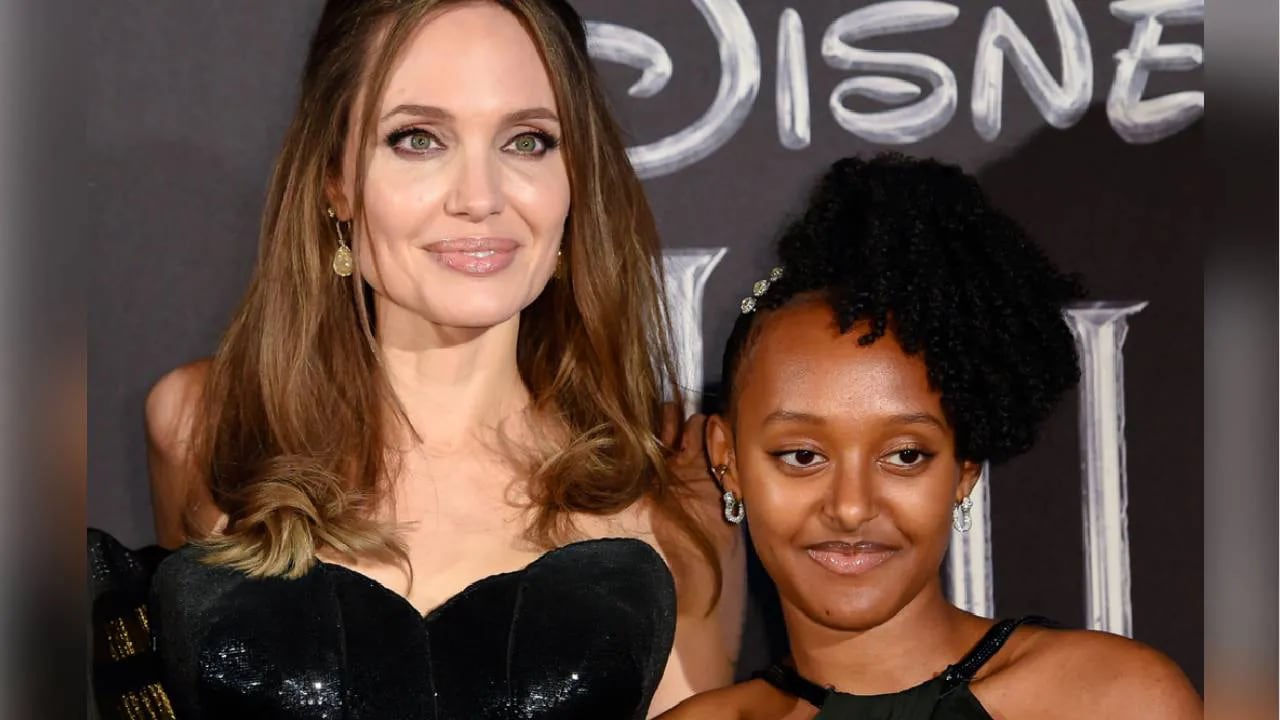 Zahara, la hija de Angelina Jolie mostró su elegancia y personalidad al lucir un vestido con zapatillas