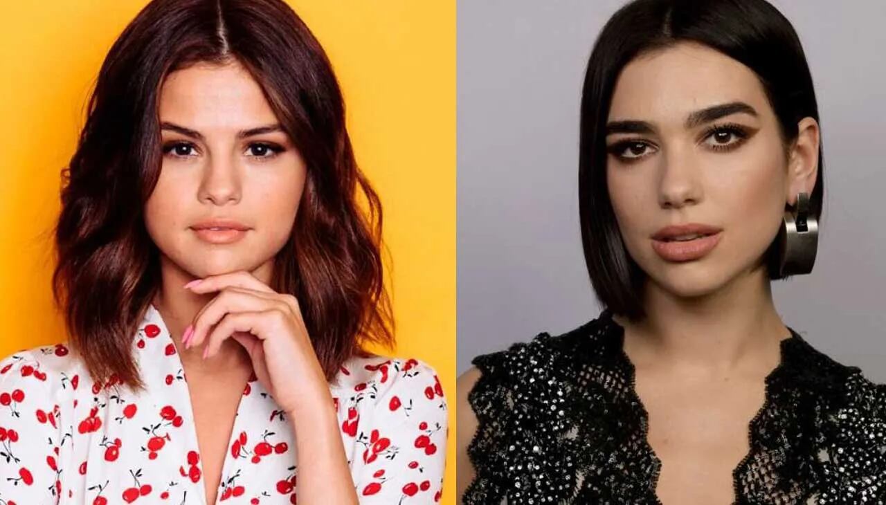 Selena Gomez y  Dua Lipa contaron su conflictiva relación con las redes sociales