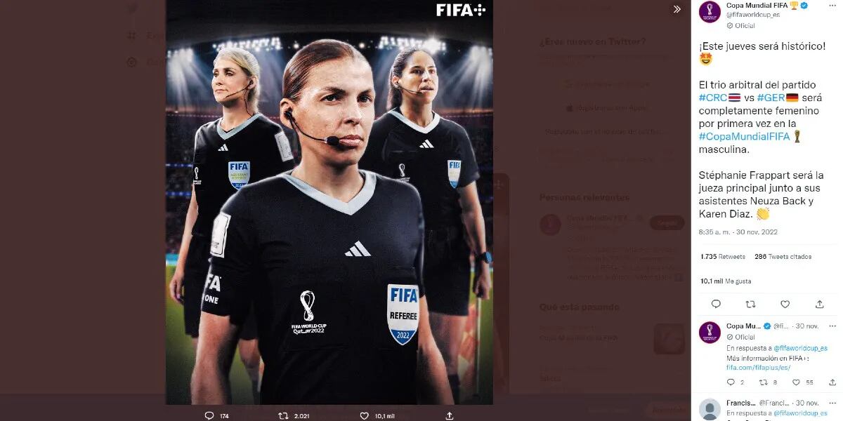 Quién es Stephanie Frappart, la árbitra que debutará con el fútbol masculino en el Mundial Qatar 2022