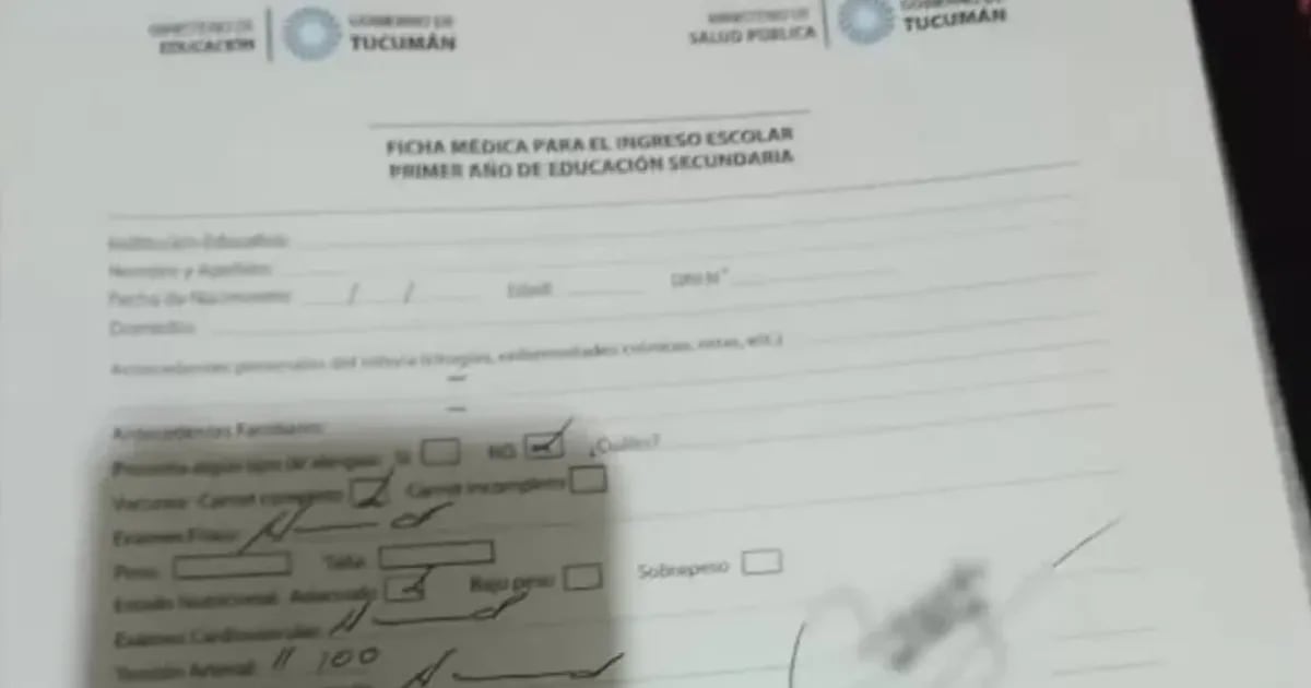 Tucumán: vendían certificados médicos truchos por internet para presentar en instituciones educativas