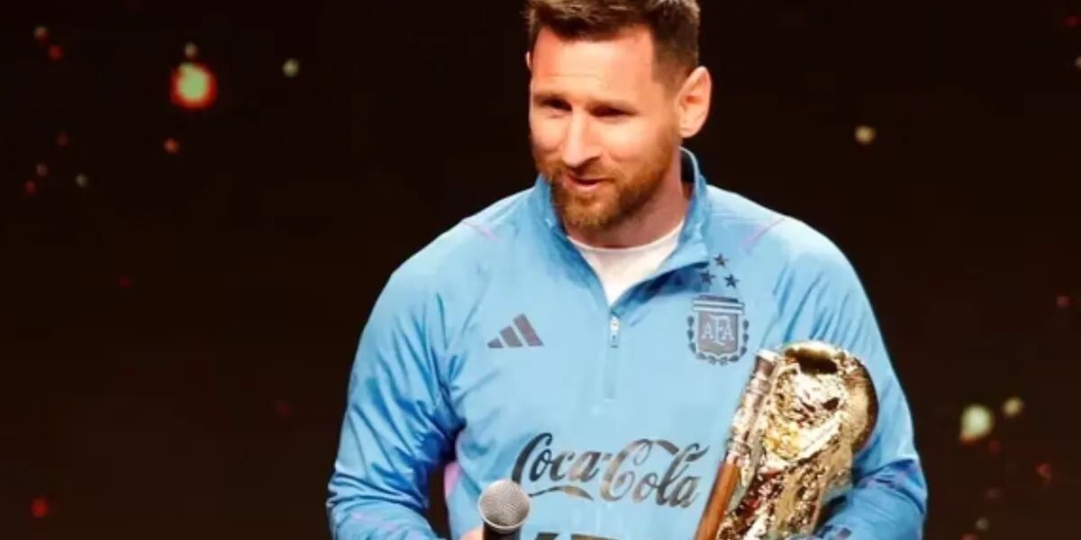 Lionel Messi se burló de sí mismo en medio del homenaje que le hizo la Conmebol: “Fulbo” 
