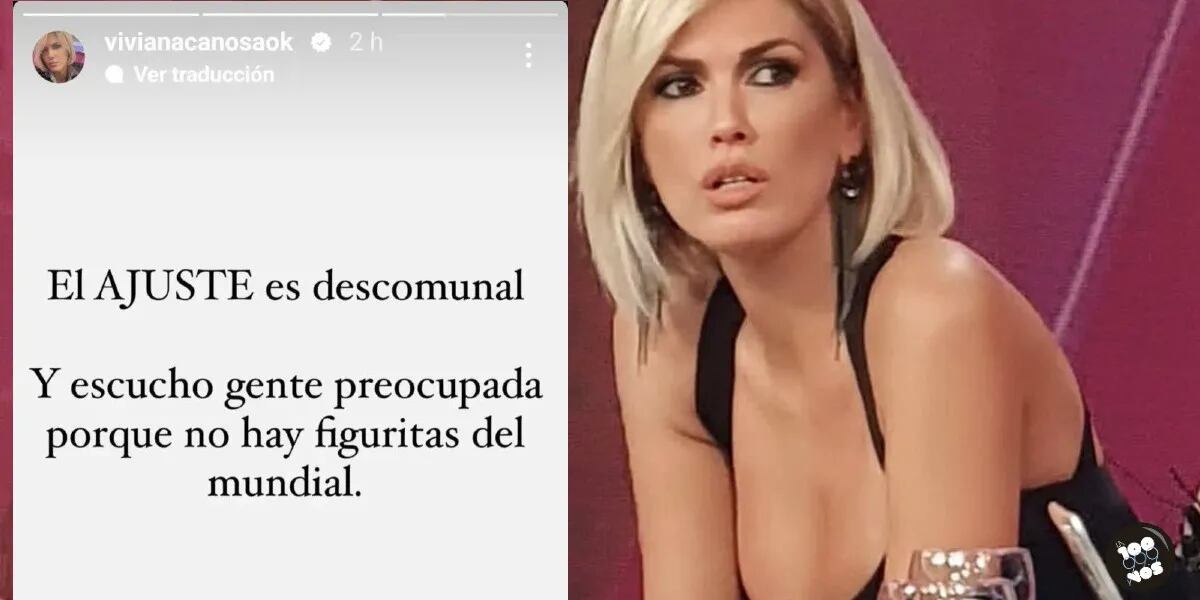 La ácida crítica de Viviana Canosa contra los que juntan figuritas para el Mundial: “Es descomunal”