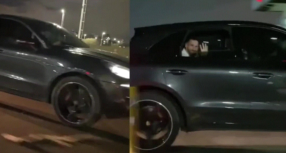 Se cruzaron a Lionel Messi en la autopista, le gritaron para que los salude desde su auto y su reacción los hizo enloquecer