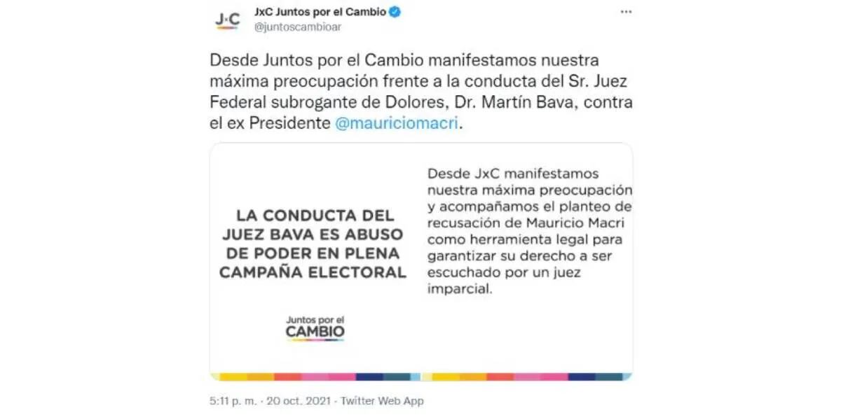 Juntos por el Cambio apuntó contra el juez que citó a Mauricio Macri a indagatoria por la causa ARA San Juan