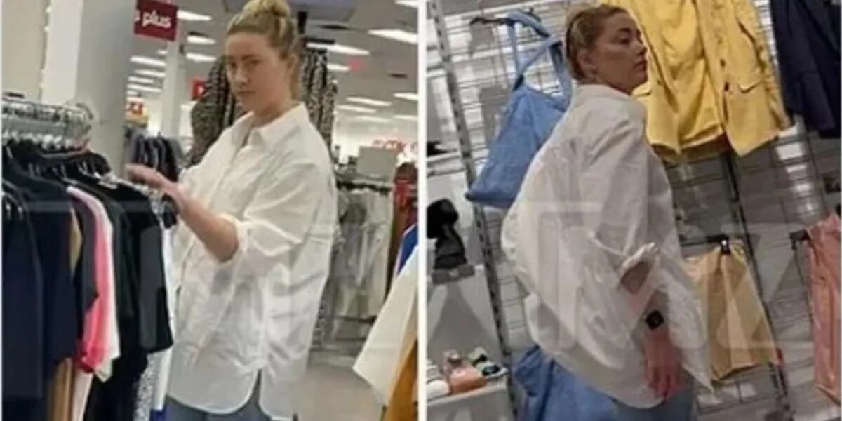 Pescaron a Amber Heard comprando ropa “gasolera” en Nueva York tras perder el juicio contra Johnny Depp