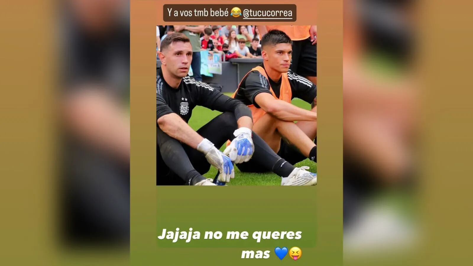 El gesto del Dibu Martínez que despertó la furia de un compañero de la Selección Argentina: “No me querés más”