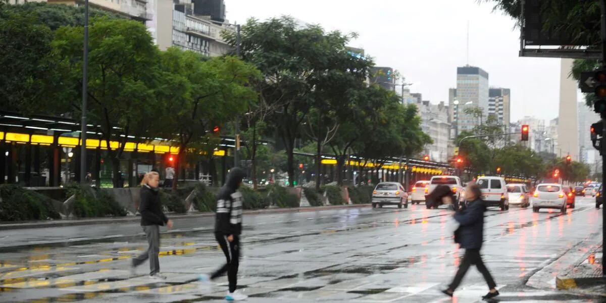 Se viene la lluvia en Buenos Aires: a qué hora se larga y cuándo mejoraría definitivamente