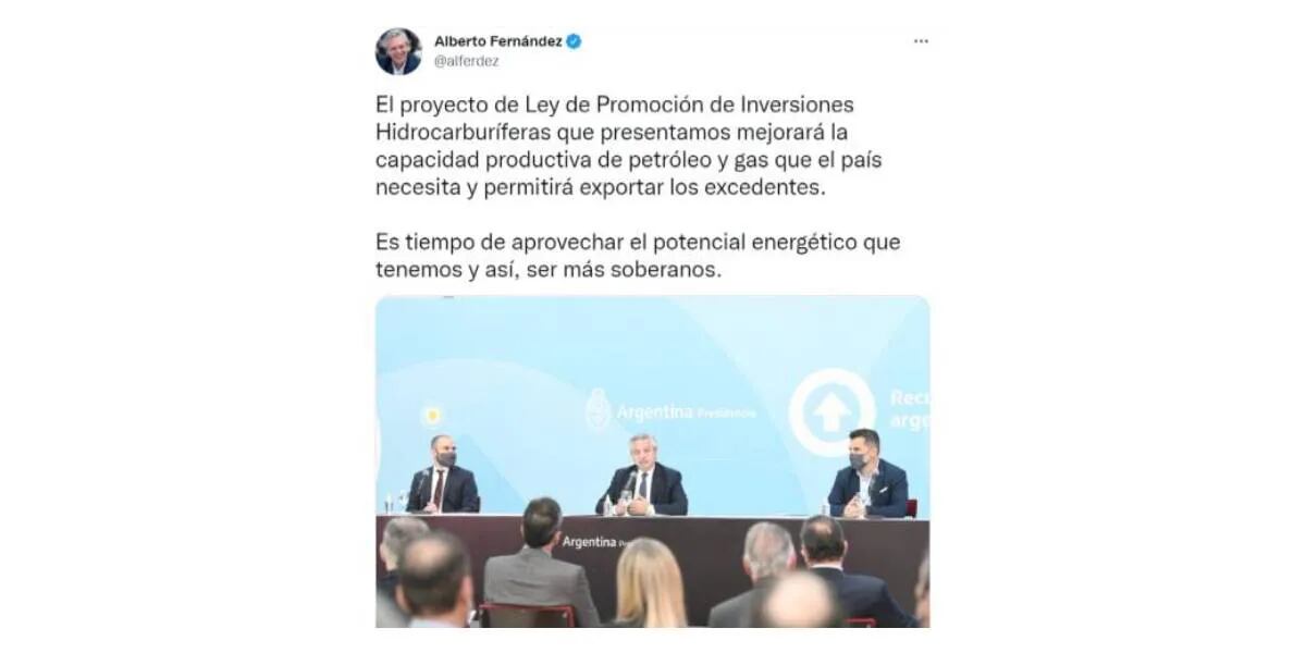 Los tuits de Alberto Fernández durante la ola de renuncias en el Gobierno