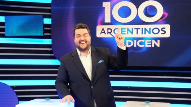 Darío Barassi, conductor de "100 argentinos dicen"
