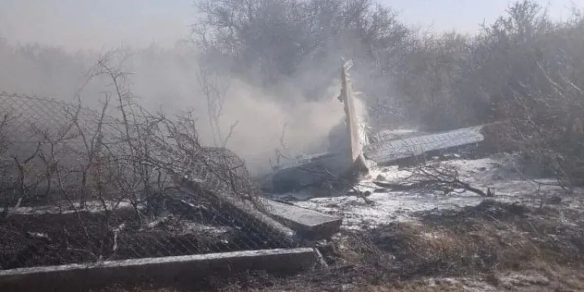 Una avioneta se estrelló en el aeropuerto de San Luis y hay tres heridos