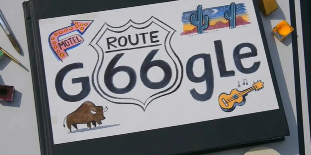 Ruta 66: la historia detrás de la icónica carretera en Estados Unidos a la que Google le dedicó su doodle