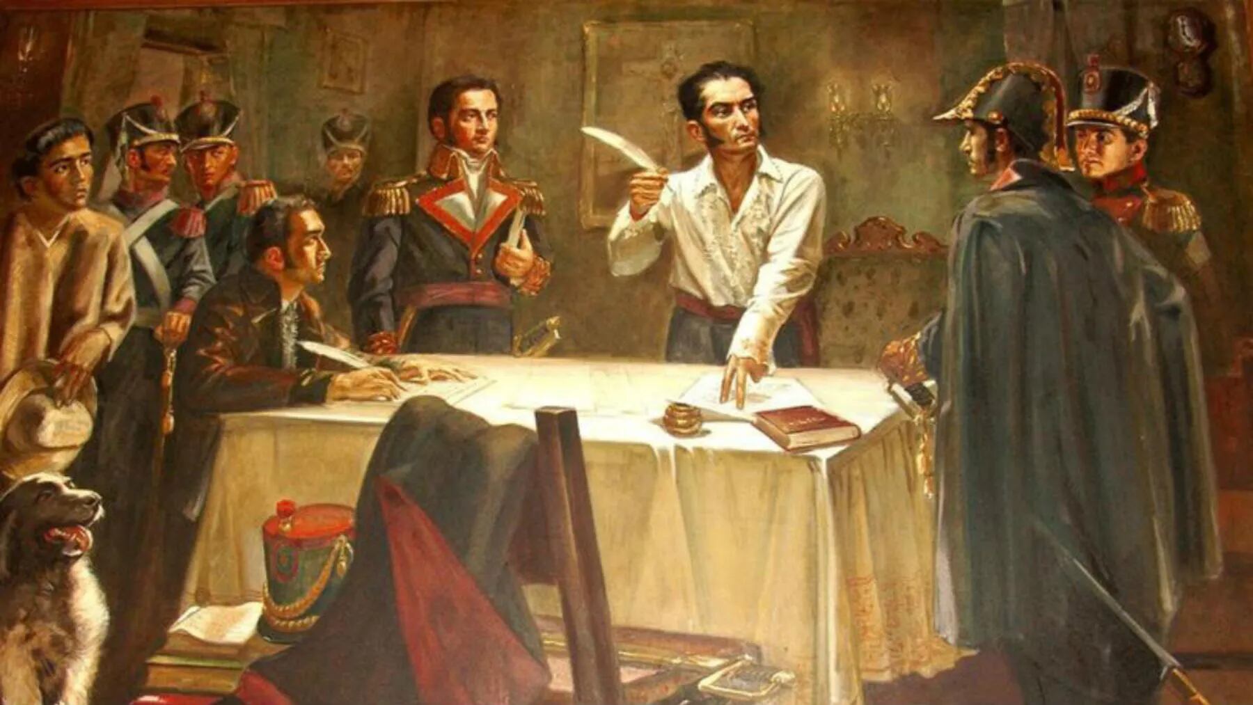 Bolívar y el “Manifiesto a las Naciones del Mundo” que pintó el coloniaje castellano