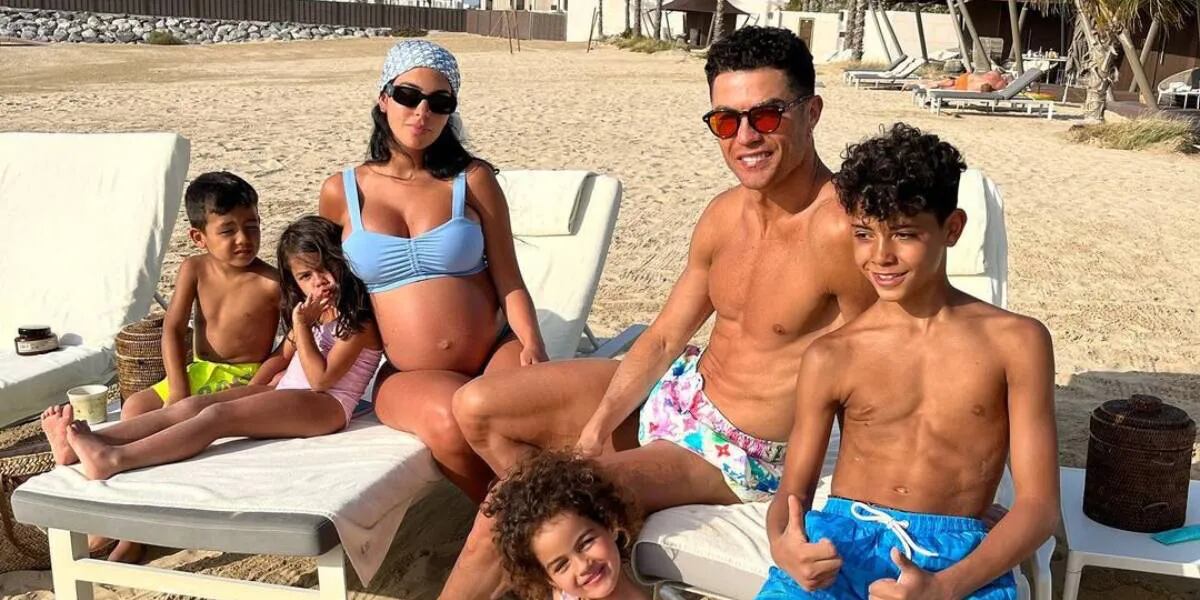 Filtraron la millonaria cifra que le paga Cristiano Ronaldo a Georgina Rodríguez por el “cuidado de sus hijos”