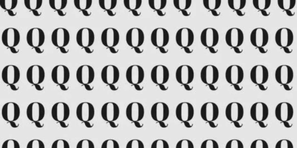 Reto visual de la letra "O" oculta entre las "Q": poné a prueba tu inteligencia y demostrá tus habilidades